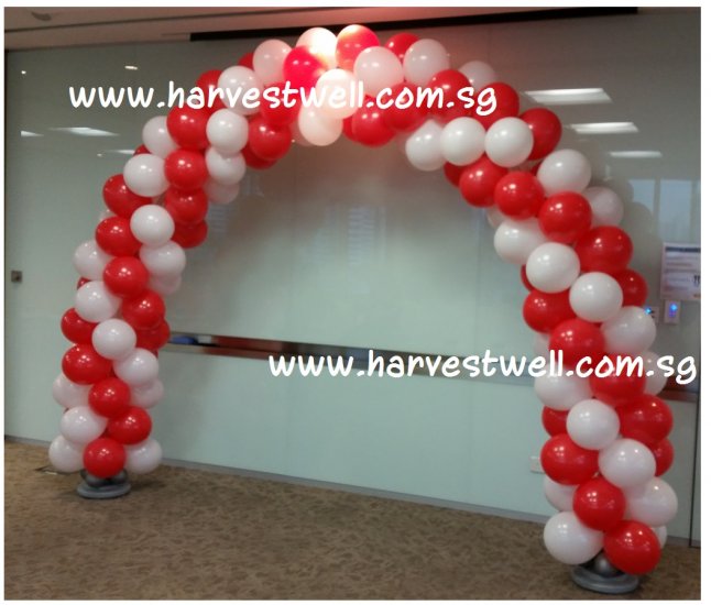 SG Celebration Spiral Balloon Arch